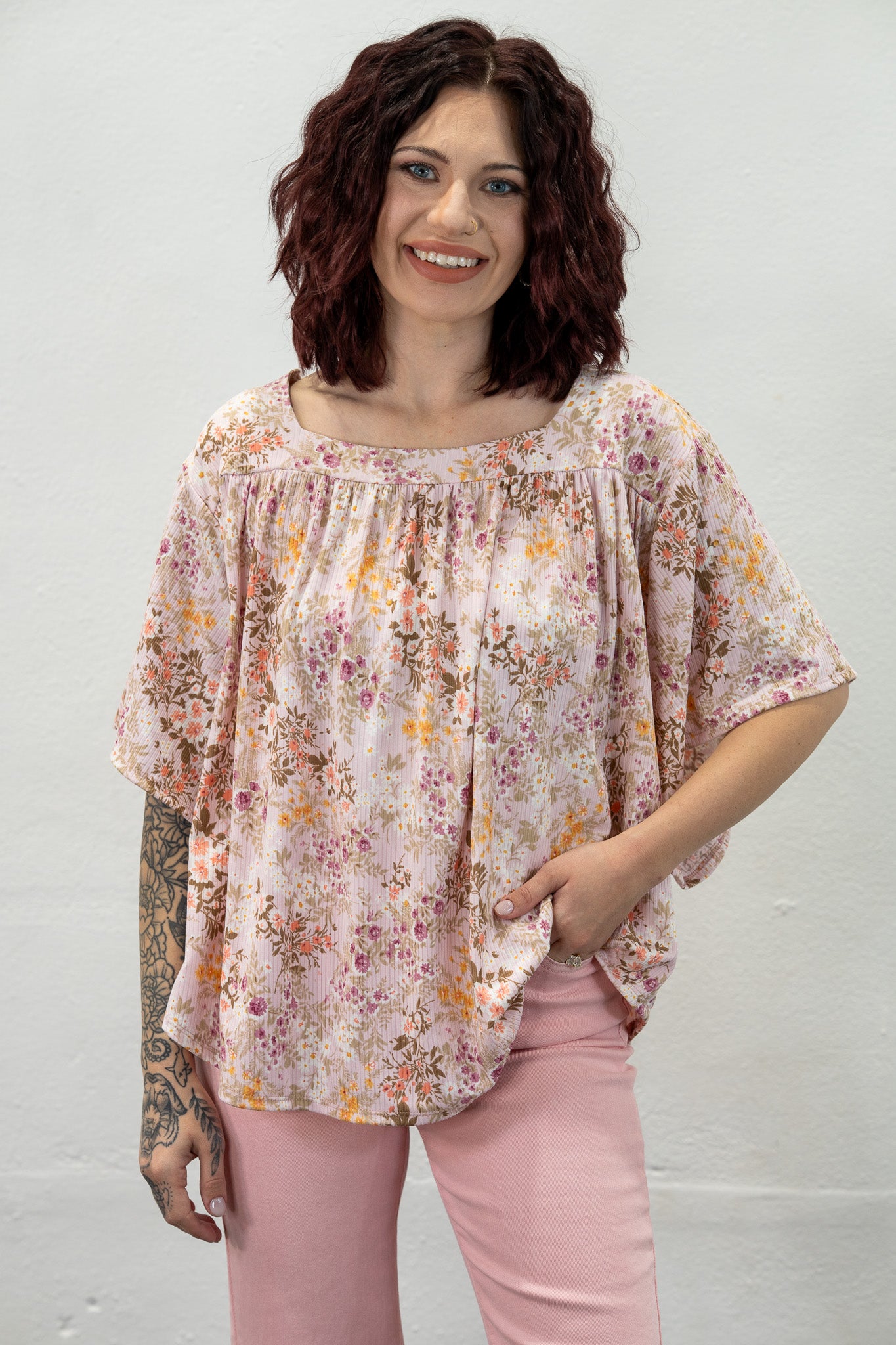 Florence Soft Floral Top