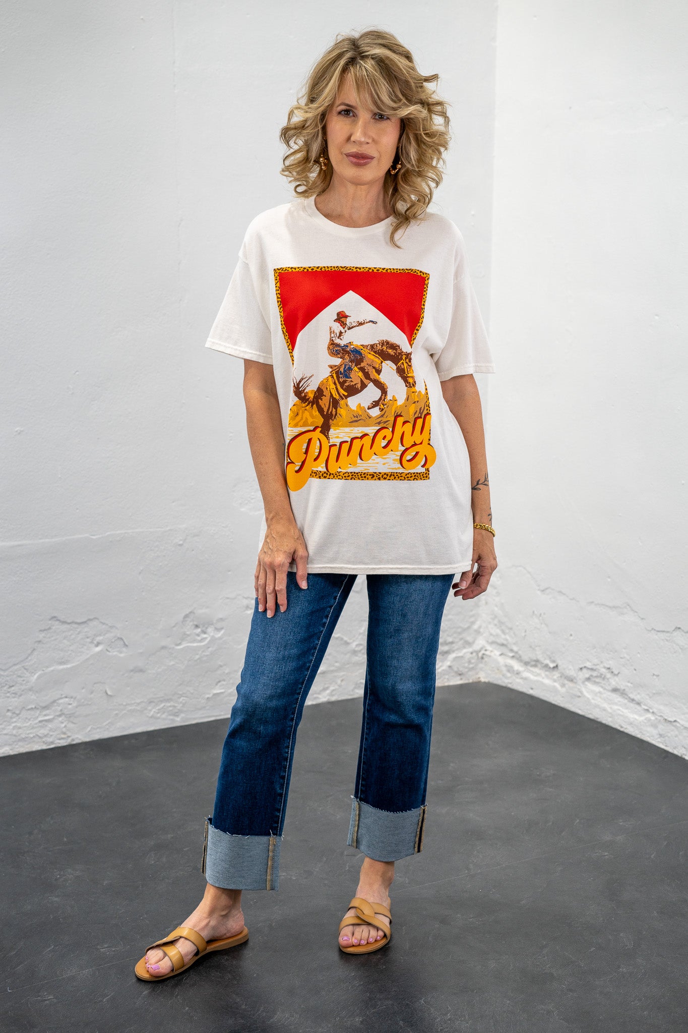 Punchy Western Tee
