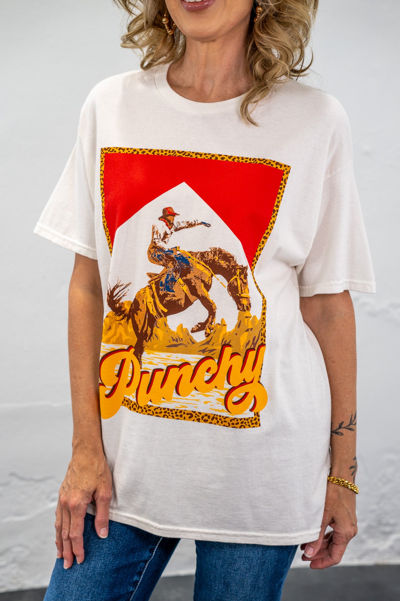 Punchy Western Tee