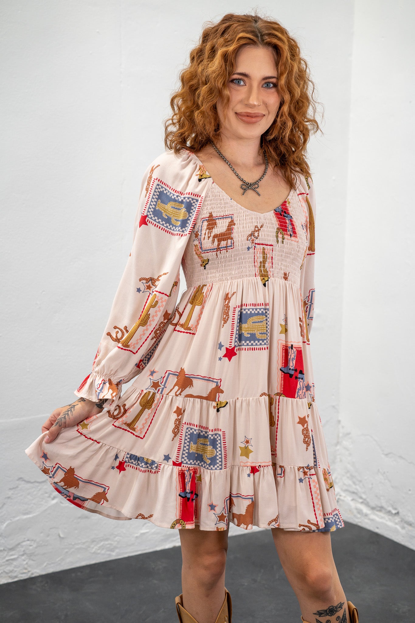 Frontier Breeze Mini Dress
