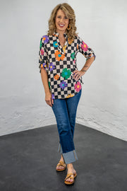 Flower Frenzy Top