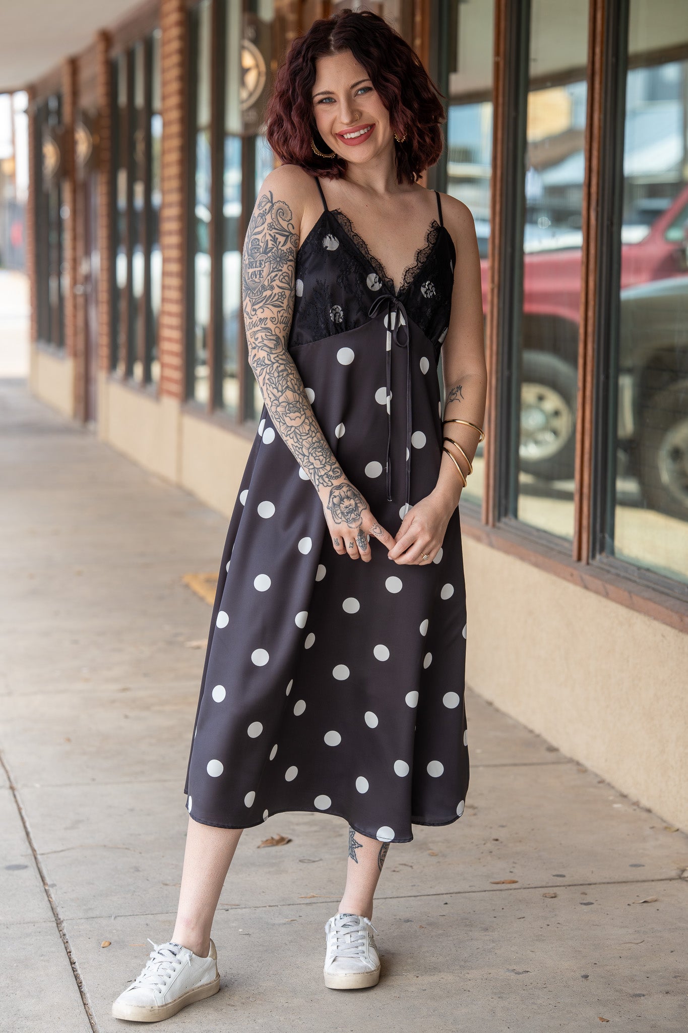 Shyanne Polka Dot Dress