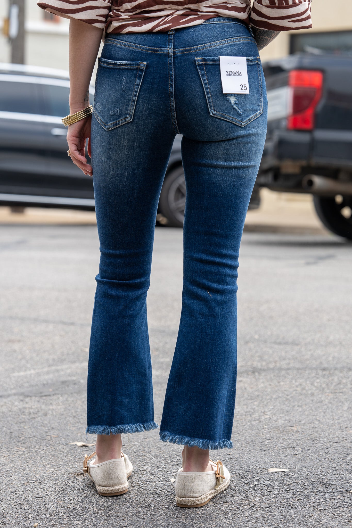 Raelynn Raw Hem Jeans