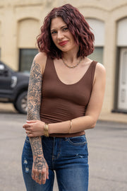 Perfect Layer Brown Tank