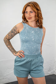 All The Ways Blue Grey 2-Way Tank