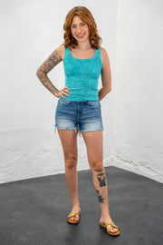 All The Ways Light Teal 2-Way Tank