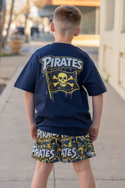 FULL SAIL Navy Pirates Tee