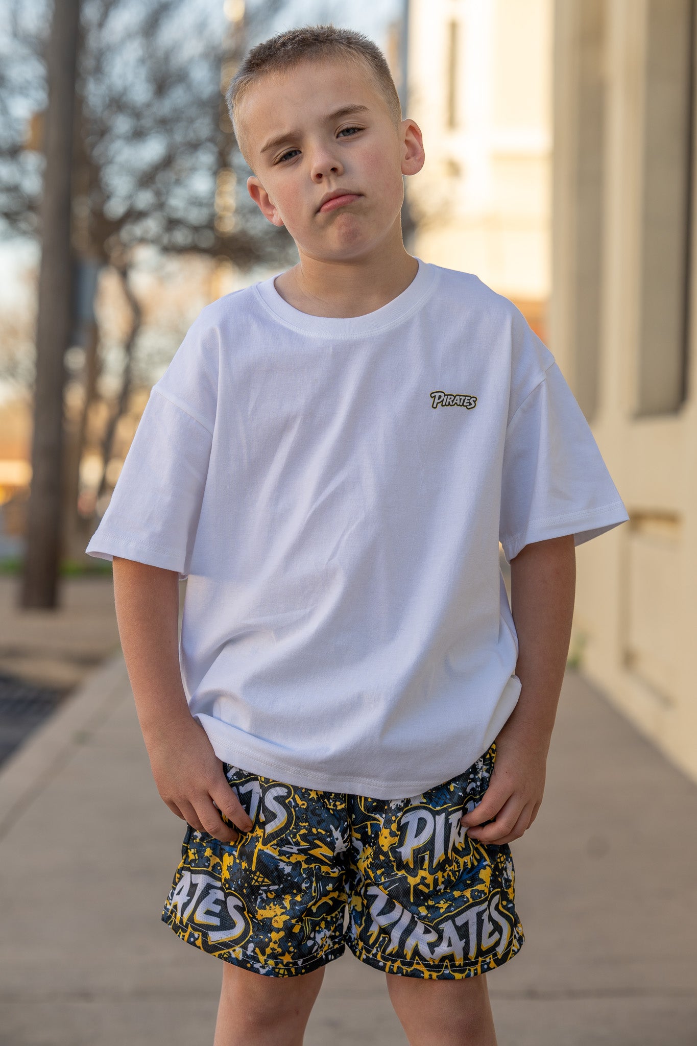 Once A Pirate White Tee