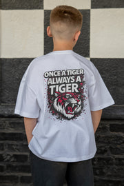 Once A Tiger White Tee