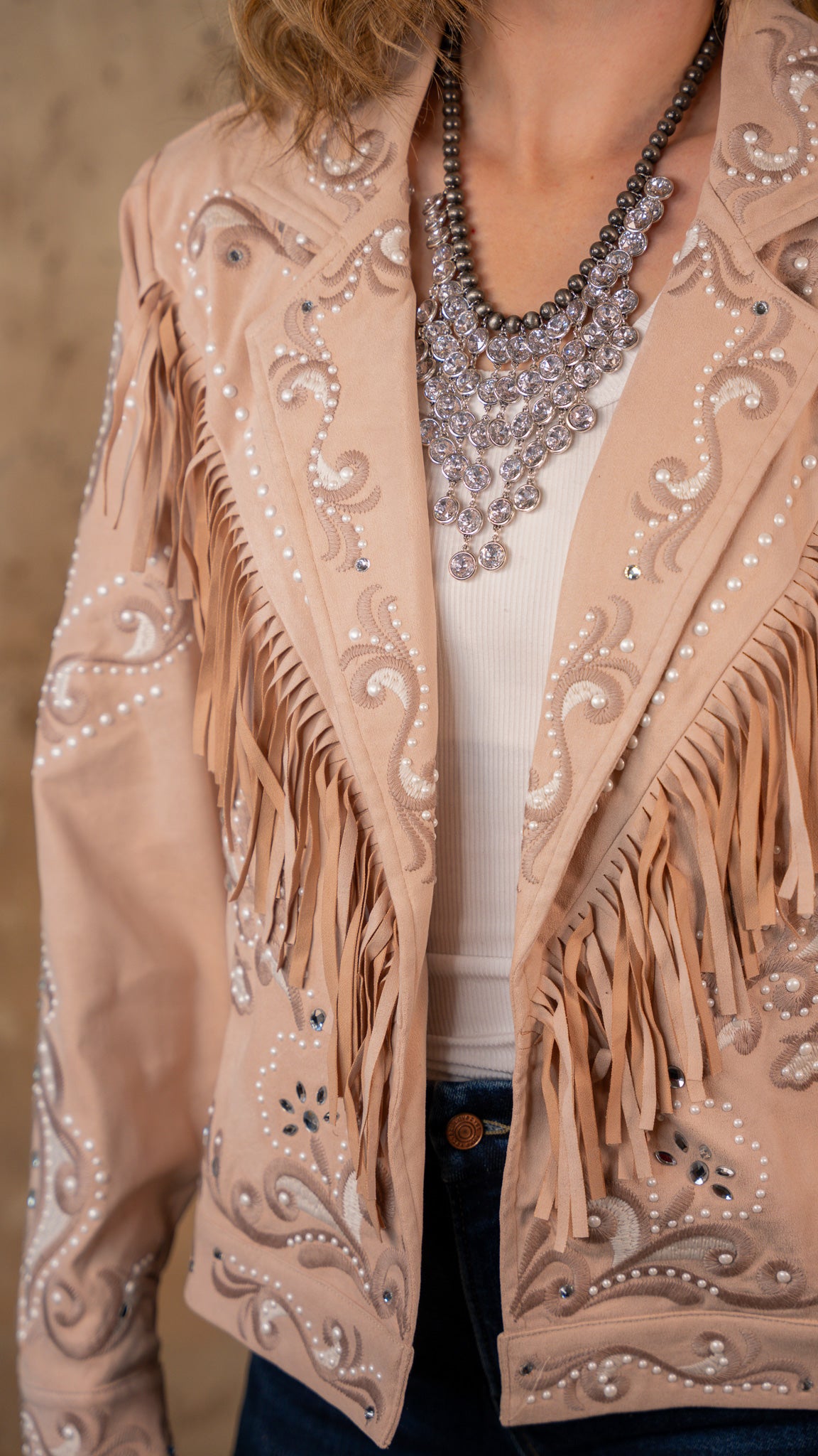 Ridin' Into Town Embellished Jacket