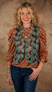 Rodeo Queen Concho Vest *Final Sale*