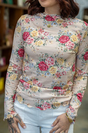 Molly Floral Long Sleeve Top - Final Sale!