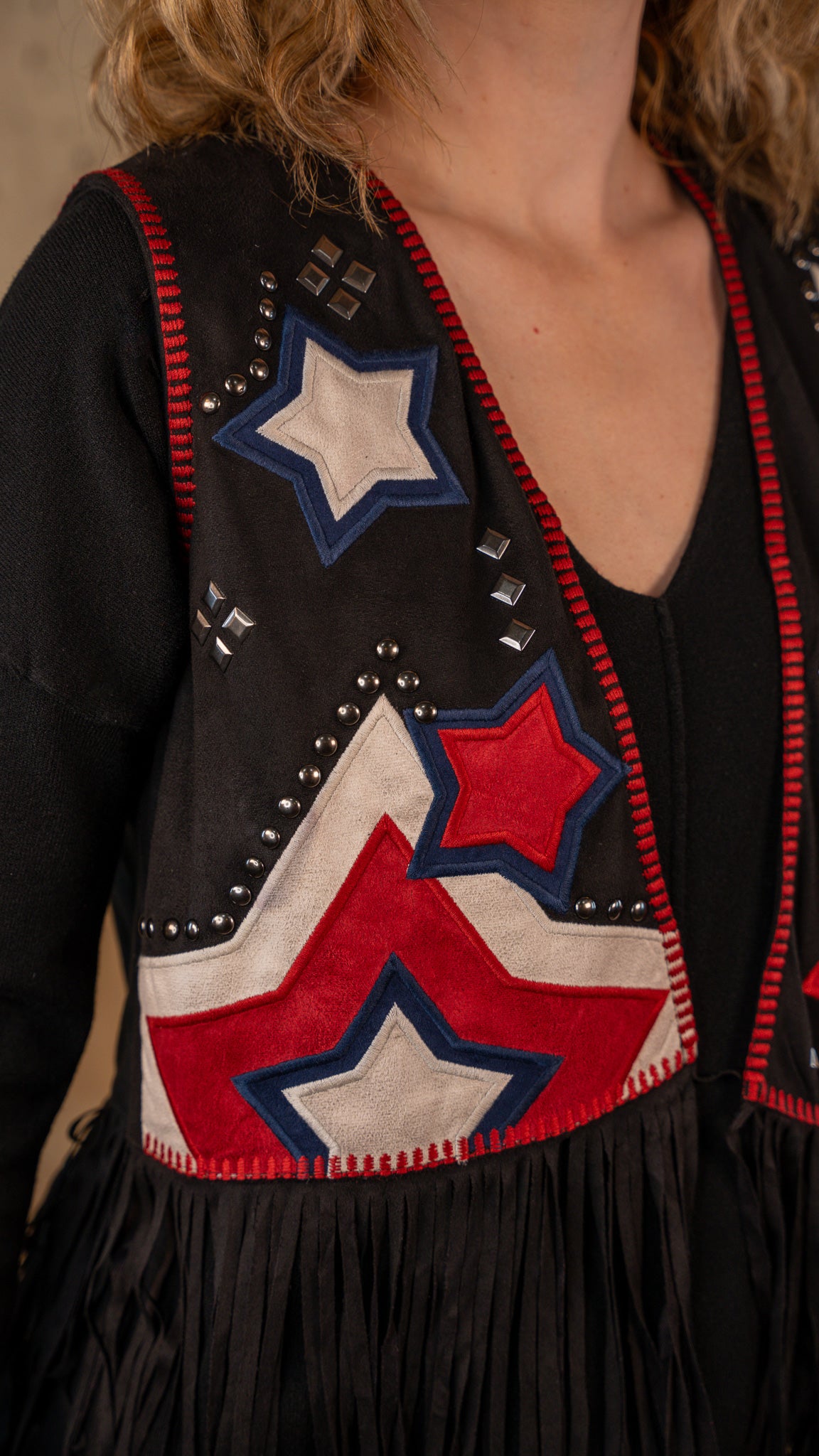 Ready Set Rodeo Embellished Vest