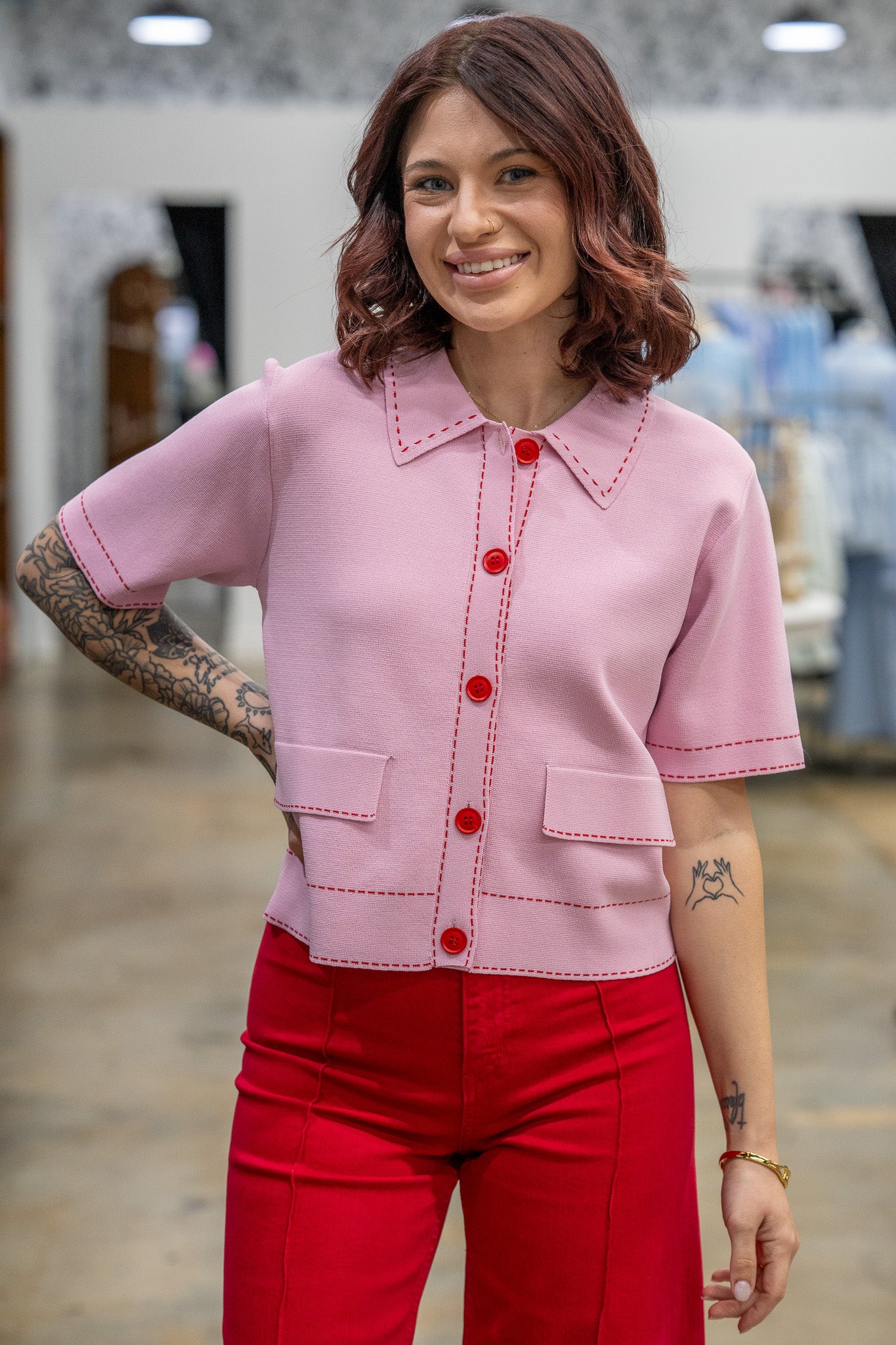 Sweetheart Stitch Top