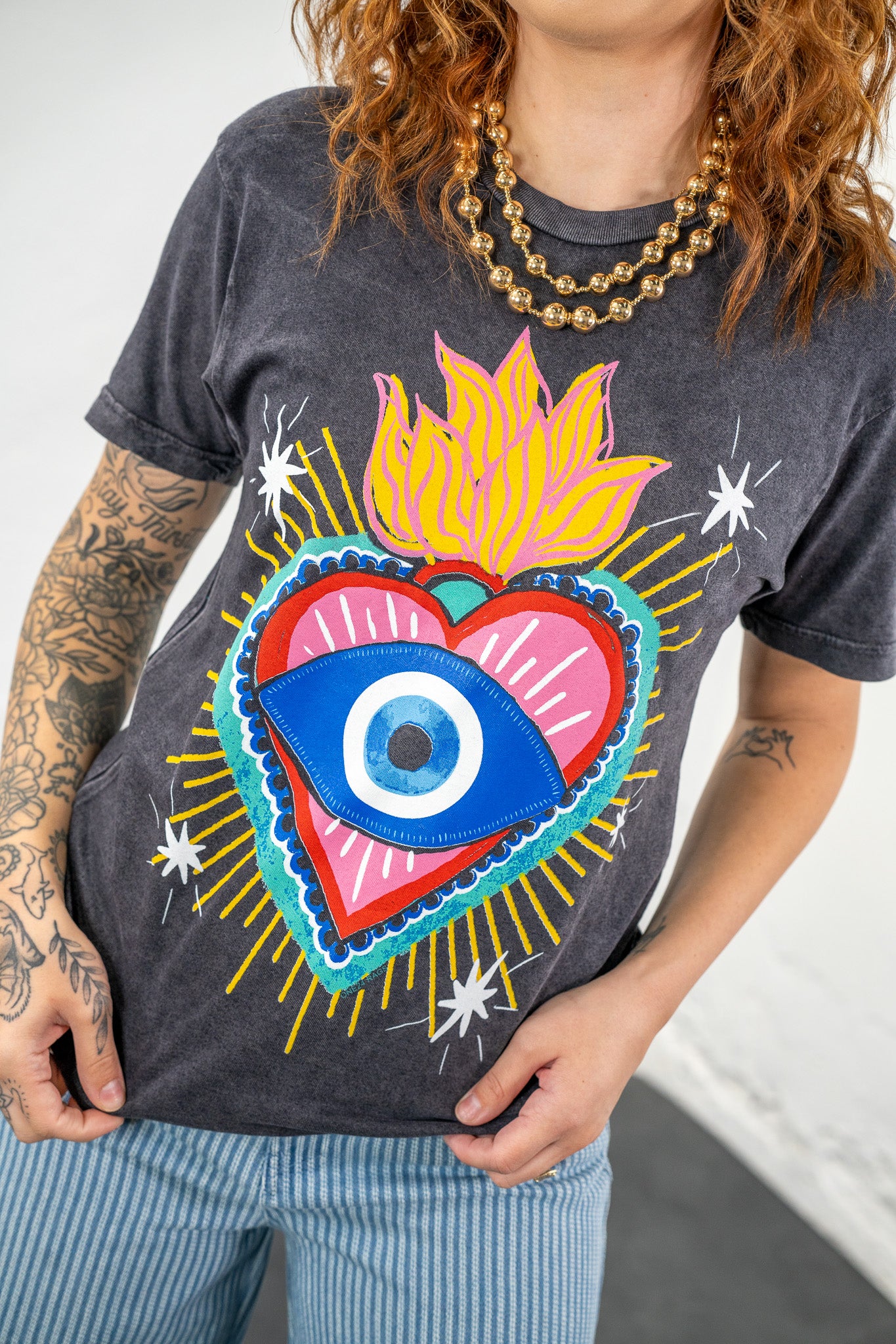 Eye-conic Heart Tee
