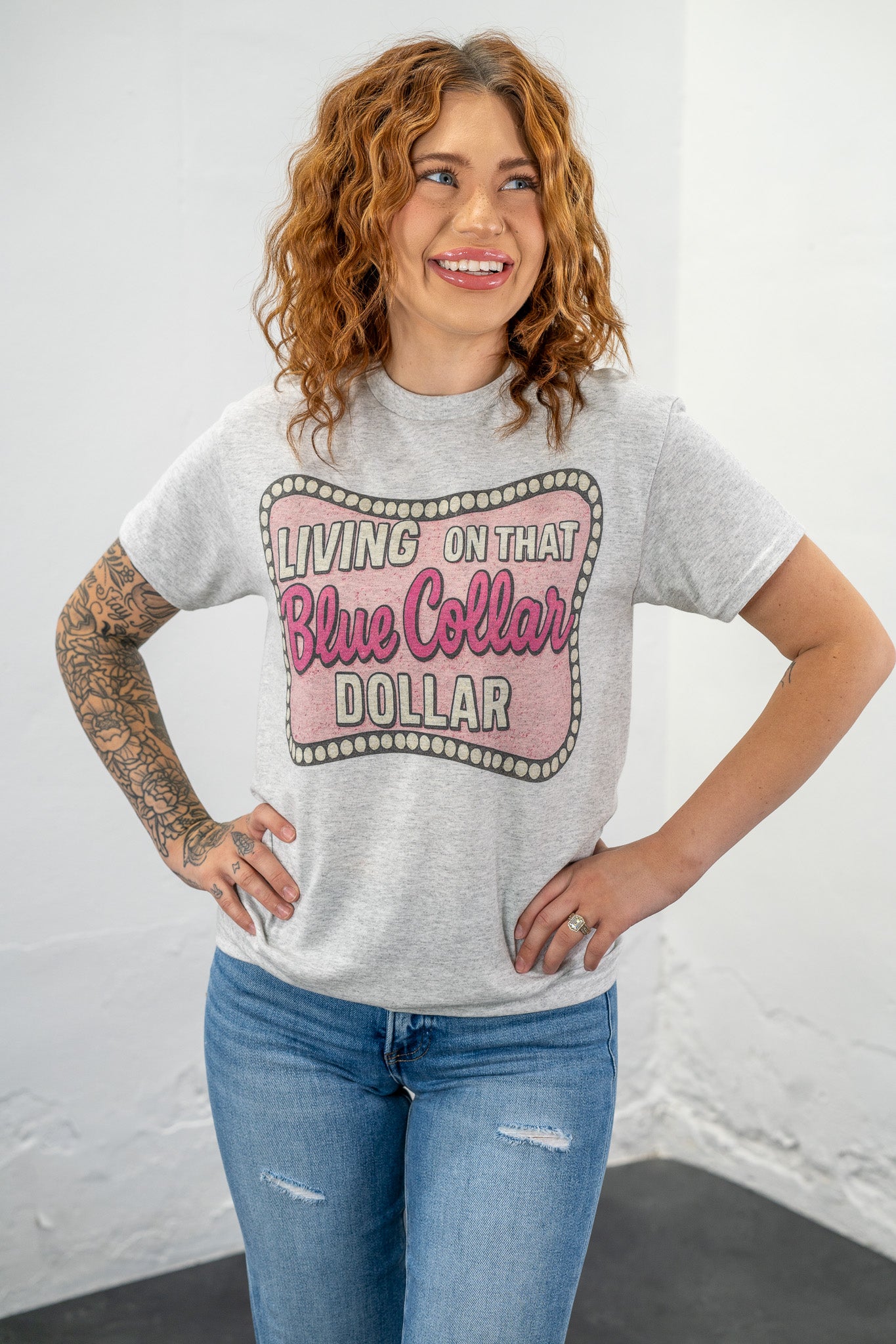 Blue Collar Dollar Tee
