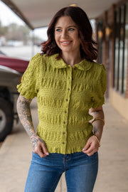 Lucia Smocked Top