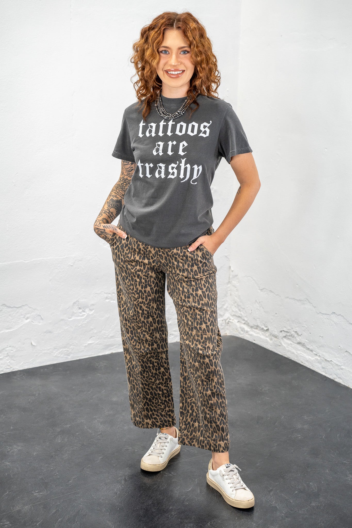 Annie Spotted Relaxed Pants