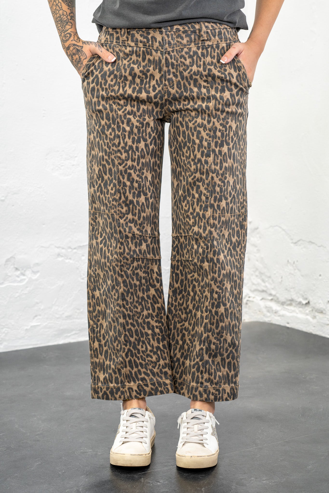 Annie Spotted Relaxed Pants
