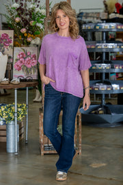 Annette Light Purple Top