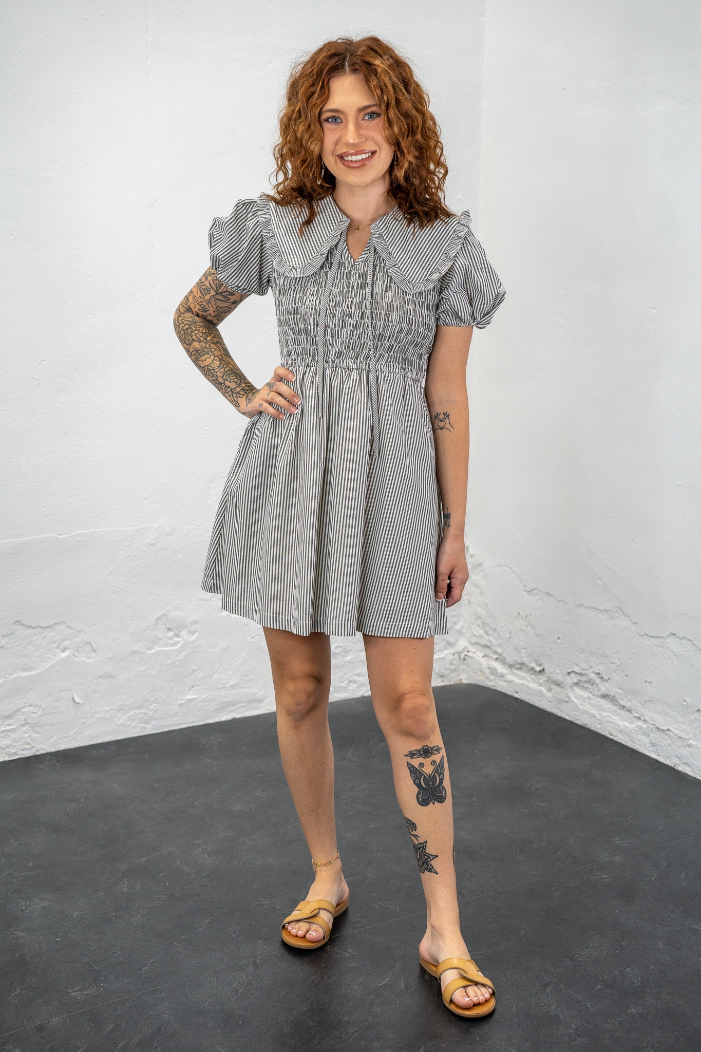 Mabel Striped Dress