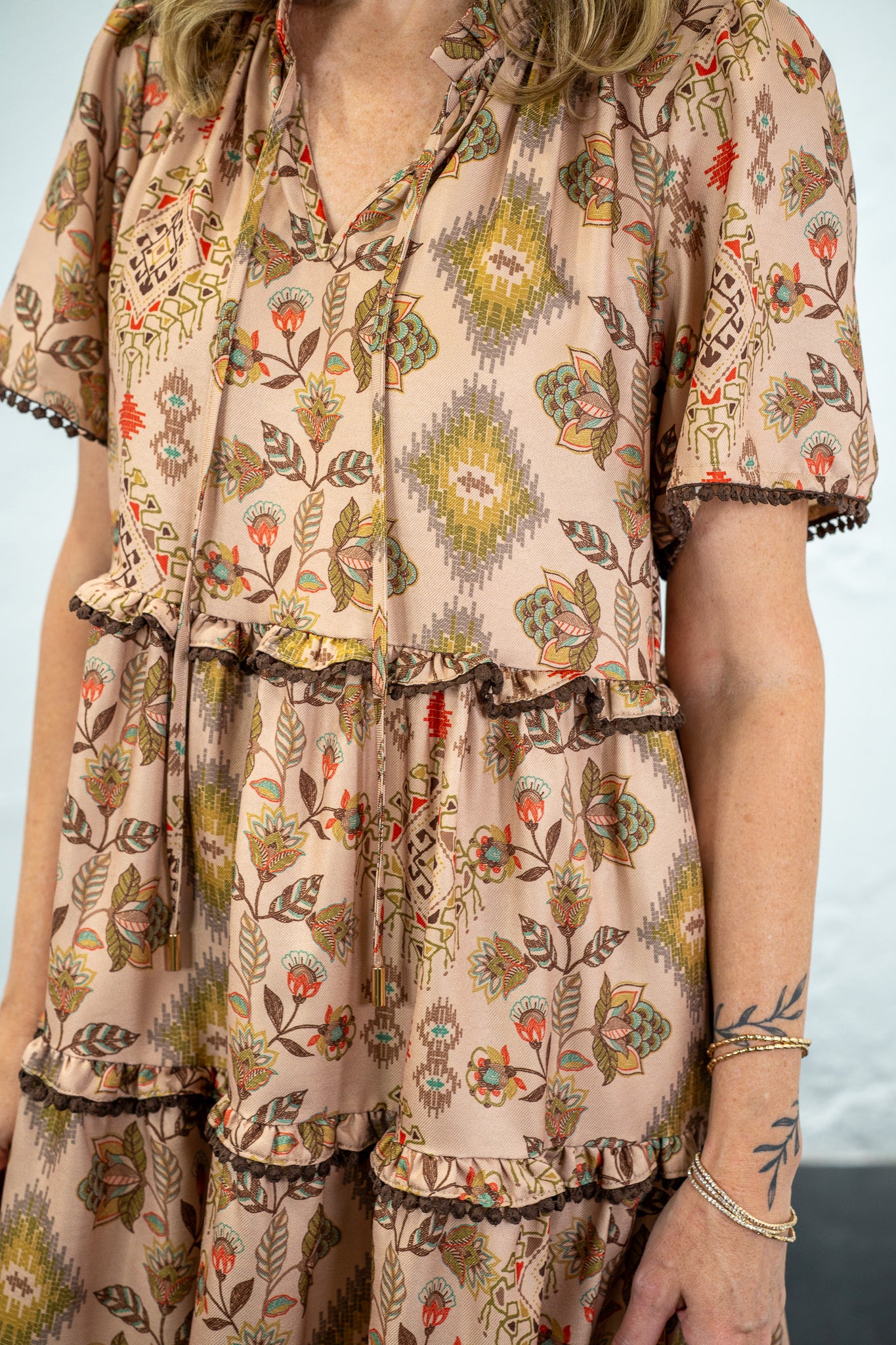 Elaine Tiered Dress