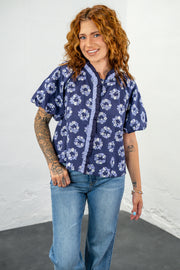 Calista Floral Ruffle Top - Final Sale!