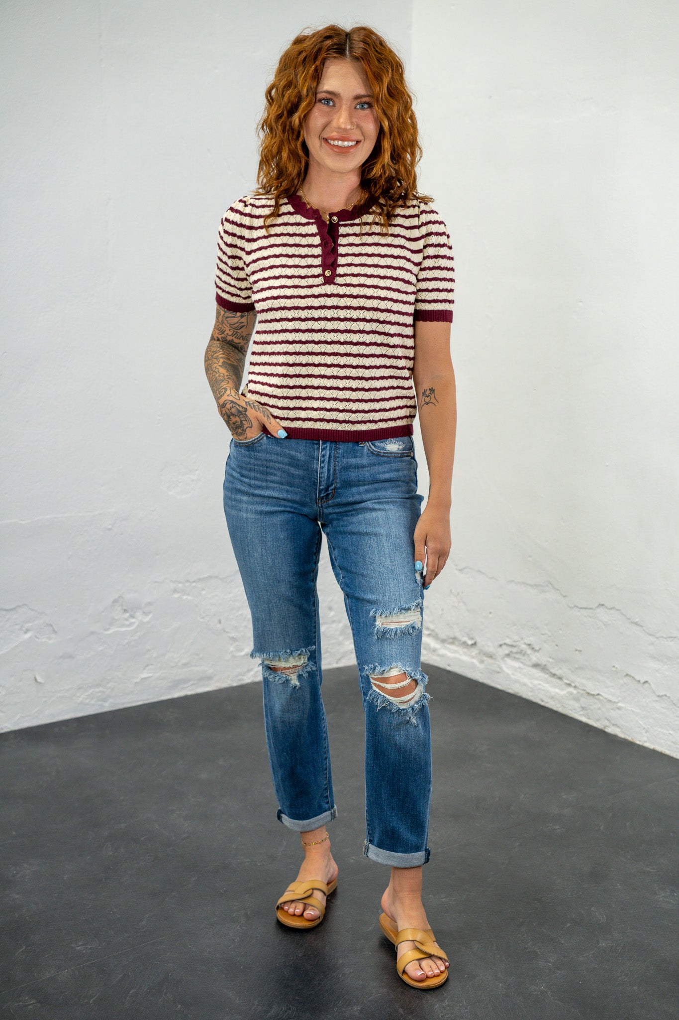 Ramona Distressed Jeans