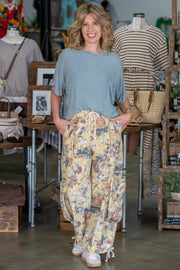 Hallie Vintage Floral Pants