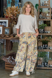 Madeline Sand Beige Waffle Knit Top