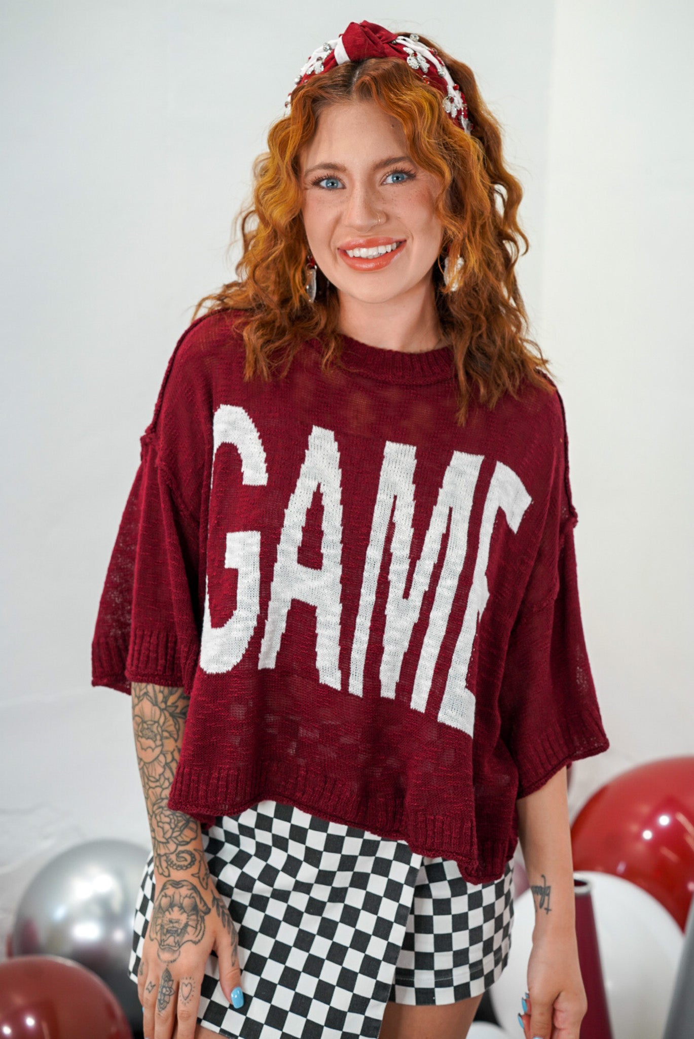 GAME Knit Top
