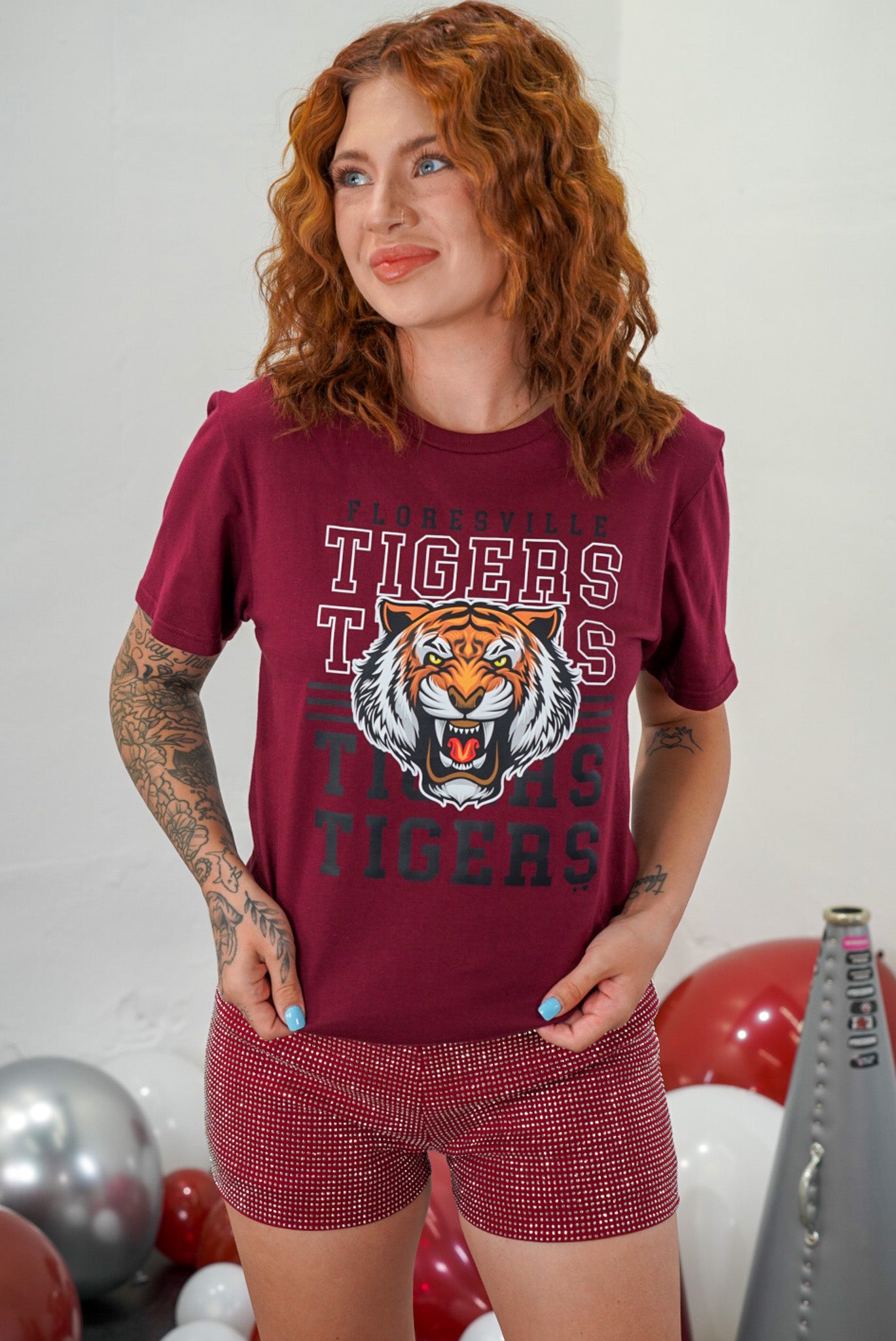 Tiger Mascot Tee