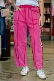 Make Your Move Ash Pink Pants - Final Sale!