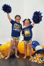 Pirate Pom Squad Active Shorts