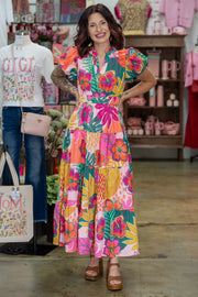 Jorgie Fun Floral Dress