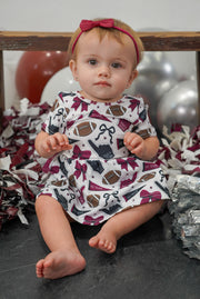 Floresville Friday Nights Dress Onesie