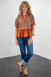Leighton Babydoll Top