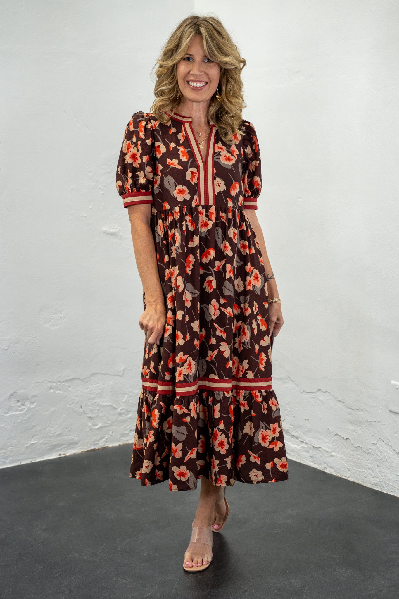 Anastasia Floral Dress