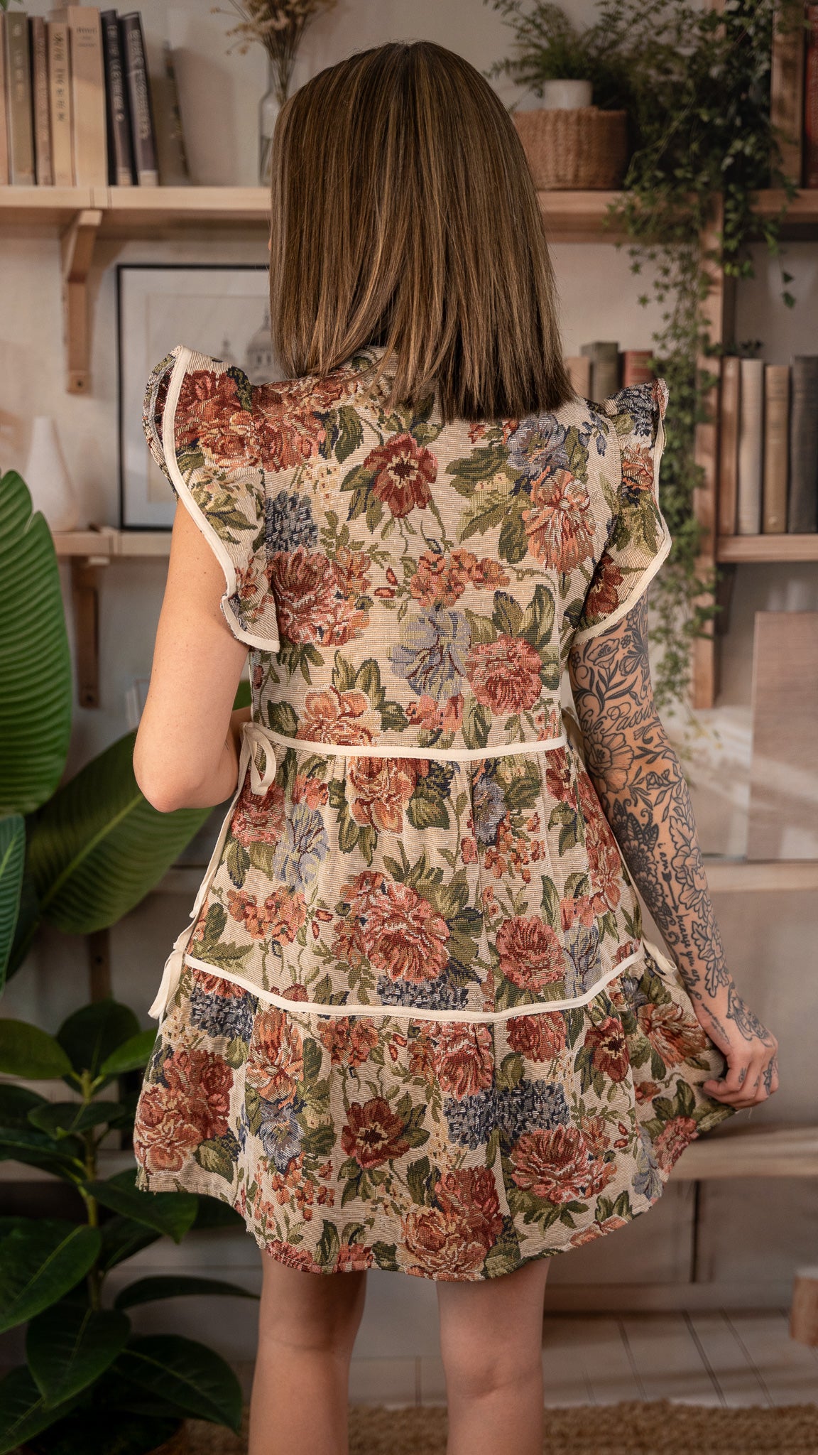 Virginia Vintage Floral Dress