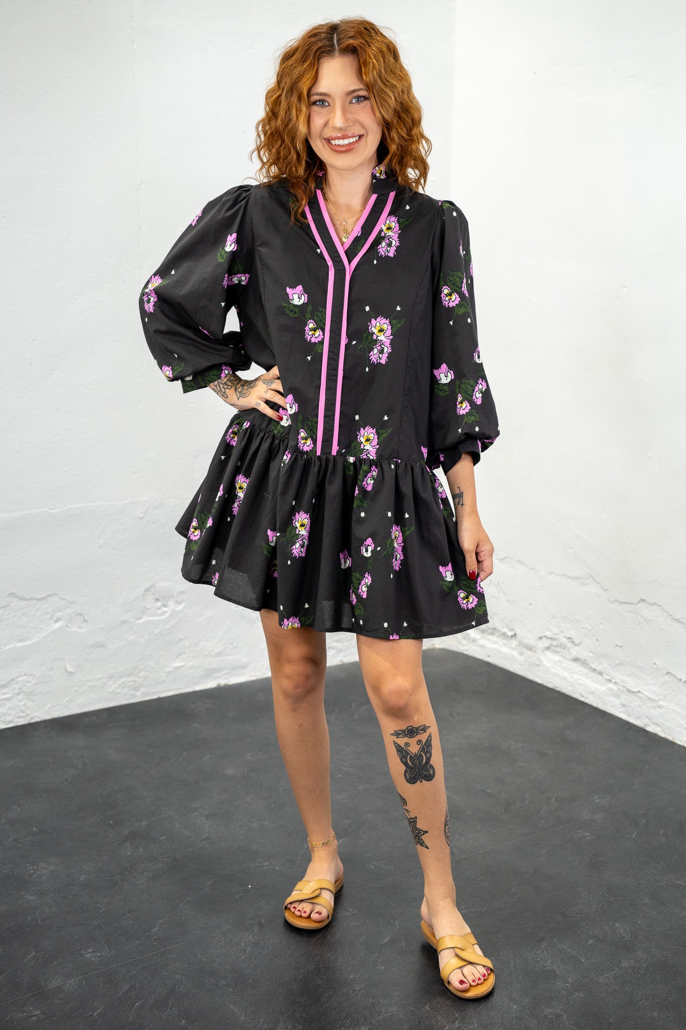 Prissy Petal Pop Dress
