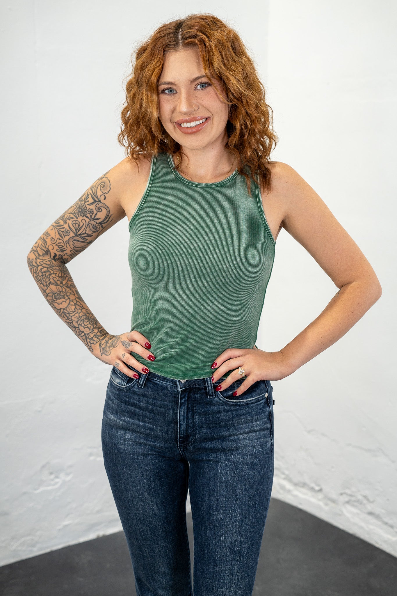 Becca Green Tank