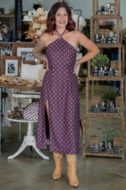 Paisley Halter Top Dress