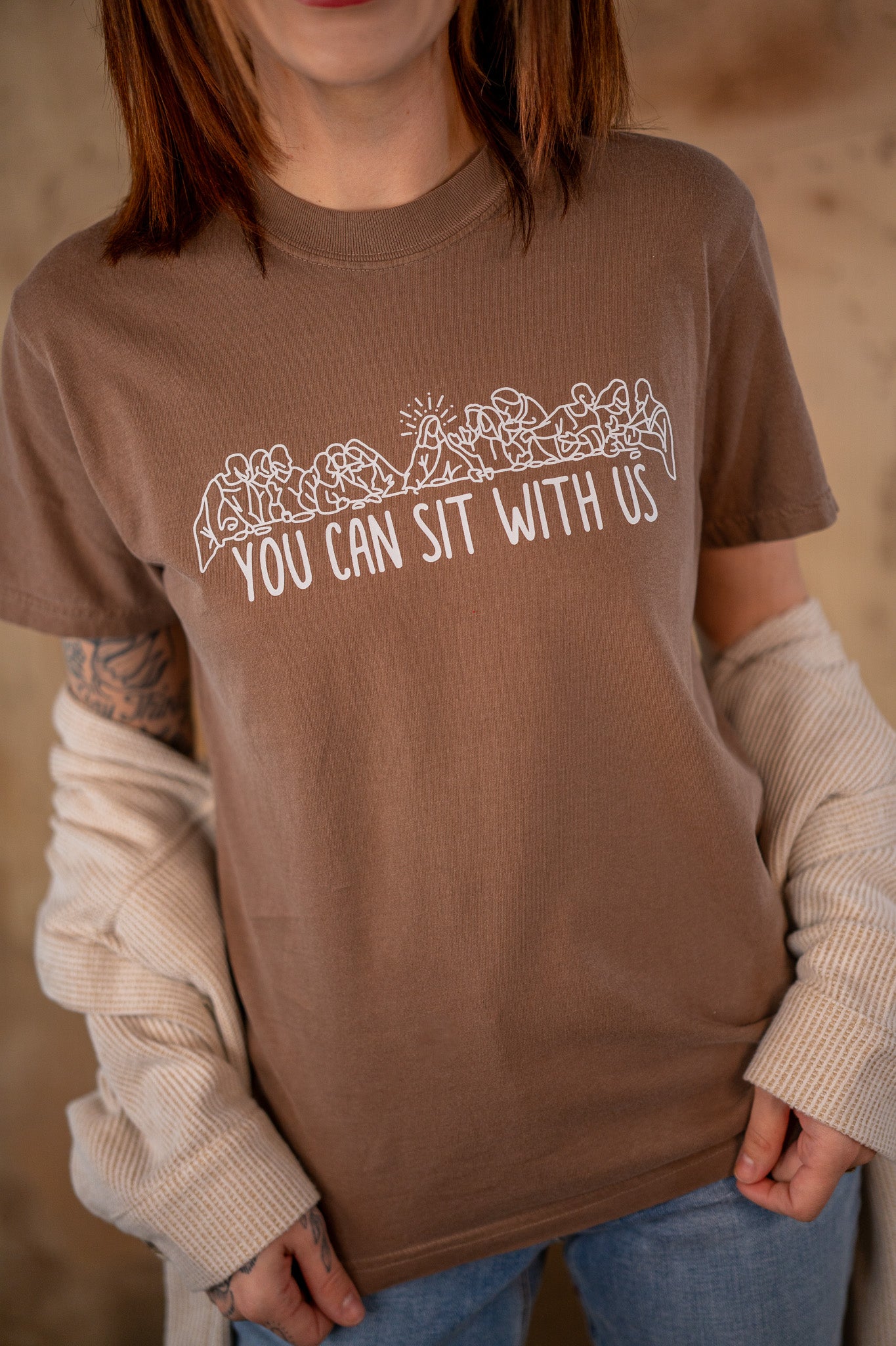 Sit With Us Tee