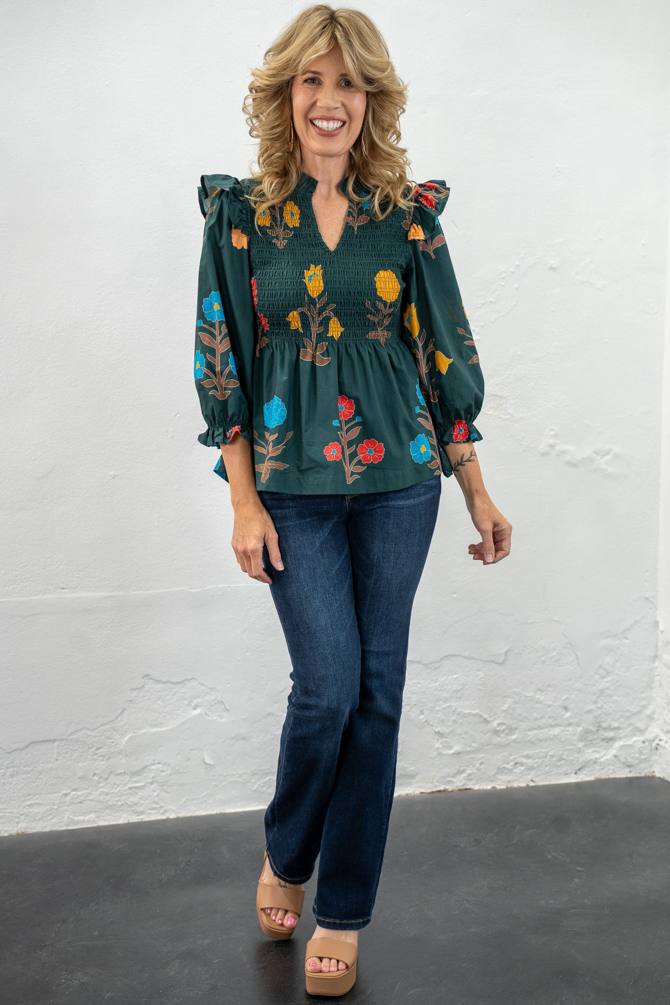Autumn Bouquet Top