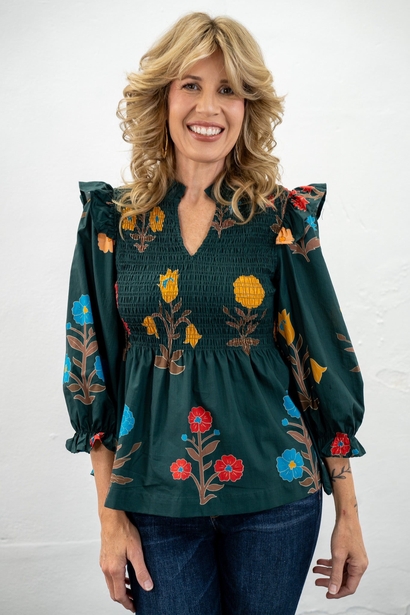 Autumn Bouquet Top