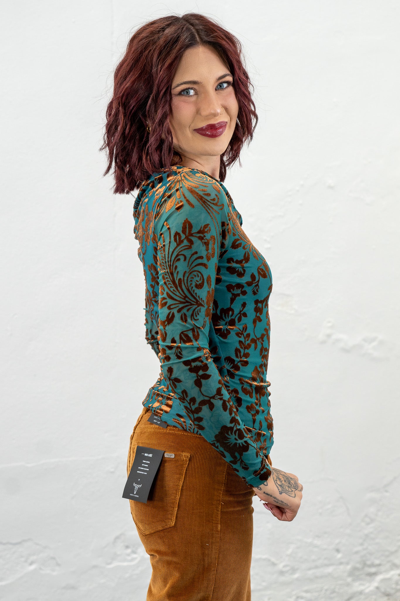 Vivian Velvet Top