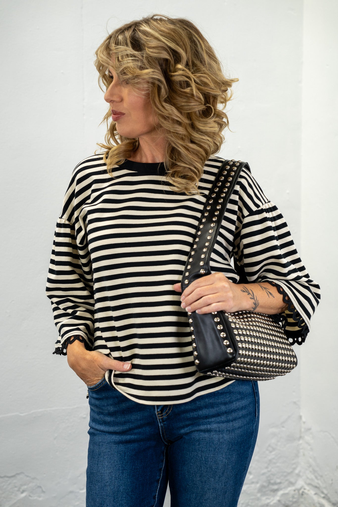 Veronica Stripe Top