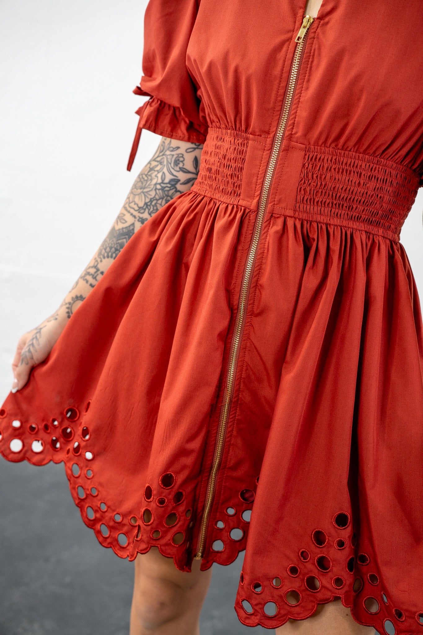 Leila Zip-Up Dress