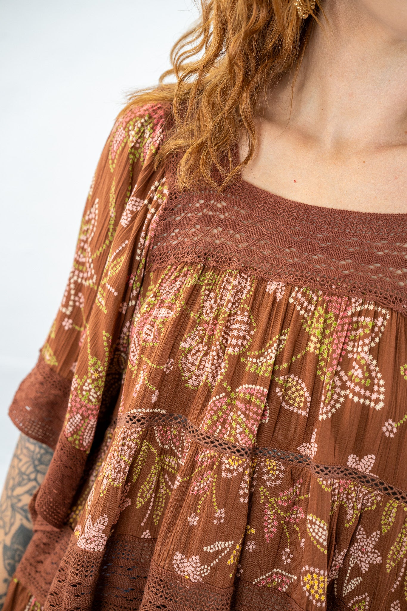 Irene Lace Boho Top