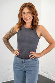 Becca Ash Black Tank